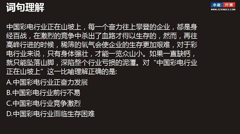 言语理解行测视频学习